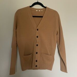 Uniqlo Camel Cardigan